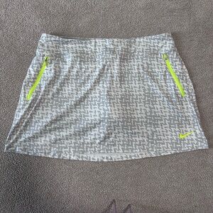 Nike Golf Gray Dri-FIT Skirt